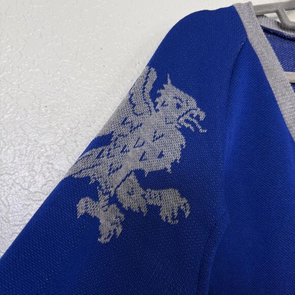 Elhoffer Design Sweater Womens Medium Griffin Cape Cardigan Costume Cosplay Blue - Picture 7 of 13